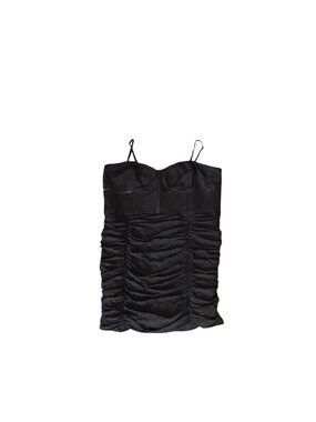 NWT City Chic Black Girly Mesh Dress